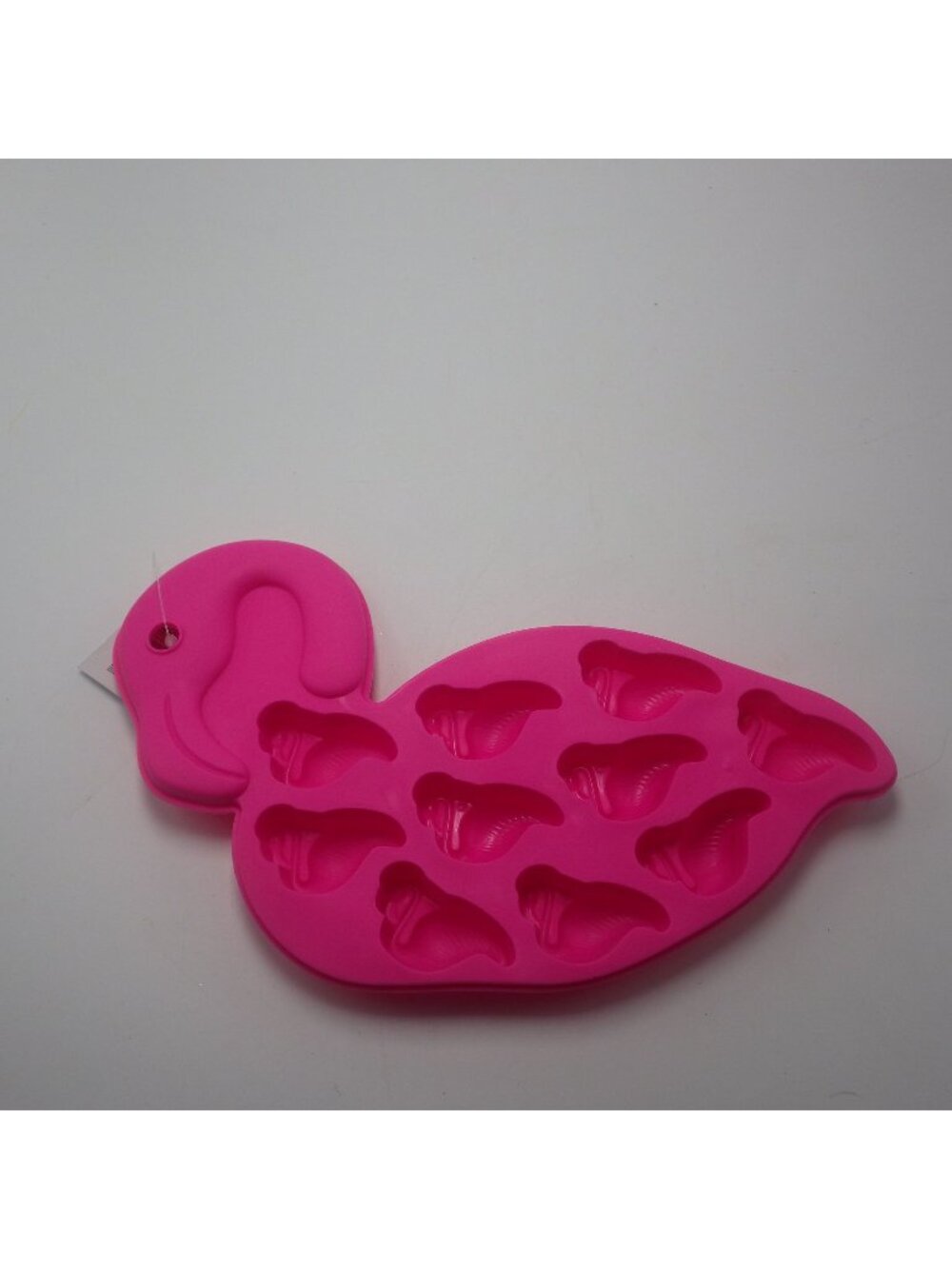 Pink Flamingo Ice Tray 10 cubes Luau Beach Boat Drinks Tropical Coastal Party